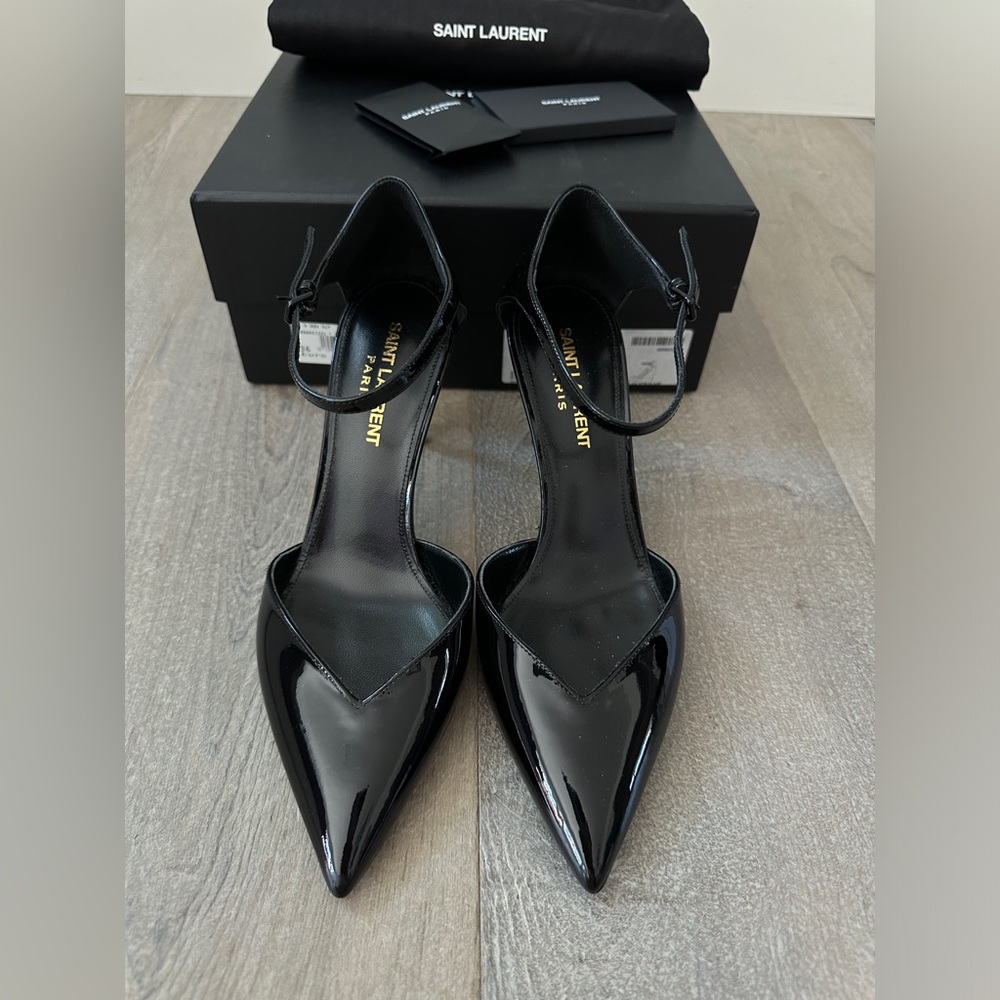 NWT SAINT LAURENT ‘ANJA’ STILETTO PUMPS - Size 36